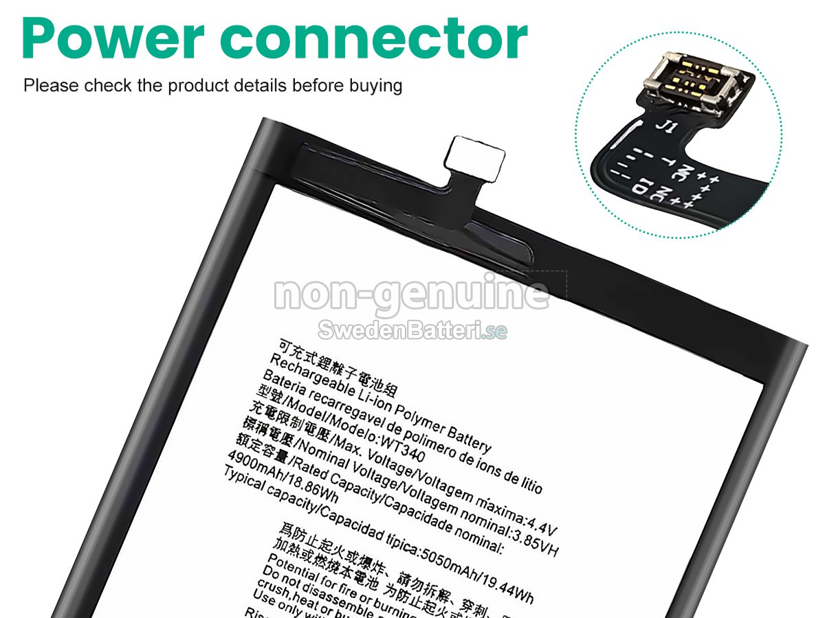 batteri till Nokia G10 TA-1334