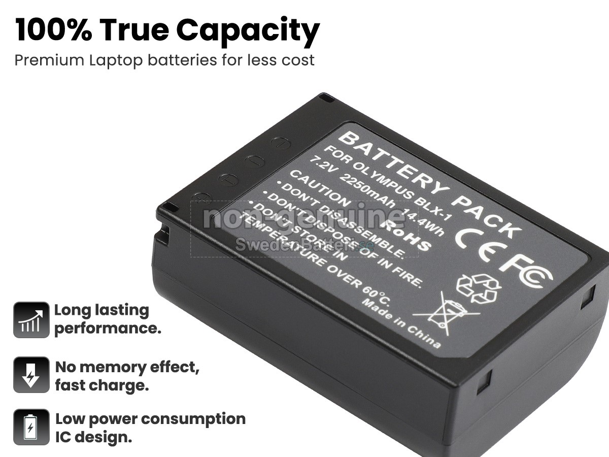 batteri till Olympus OM1