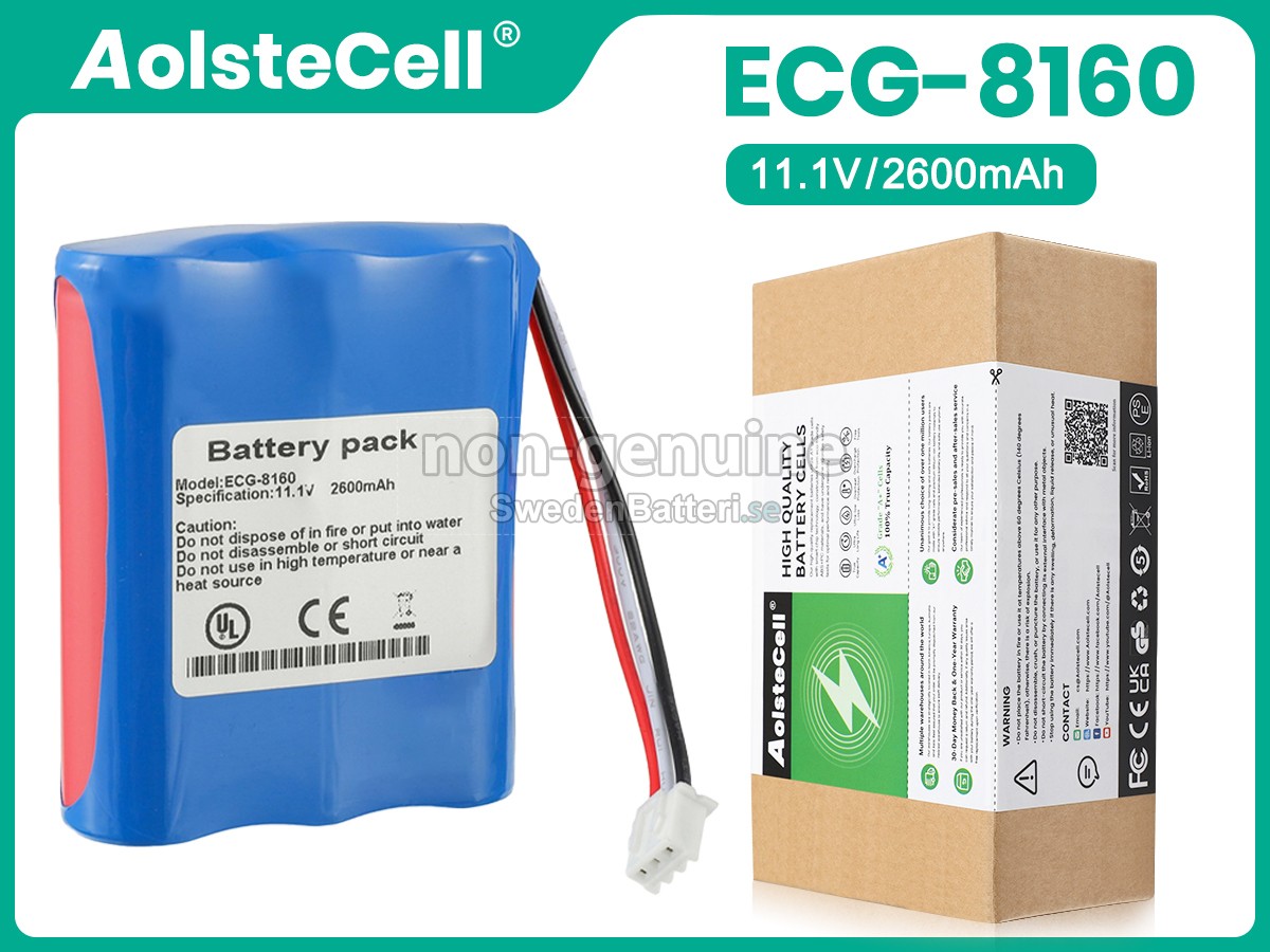 batteri till OSEN SIX CHANNEL ECG-8160