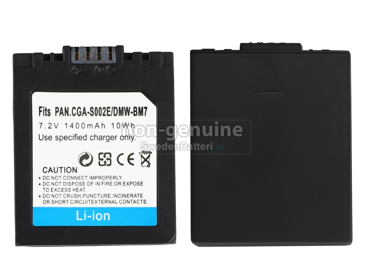 batteri till Panasonic CGA-S002A/1B