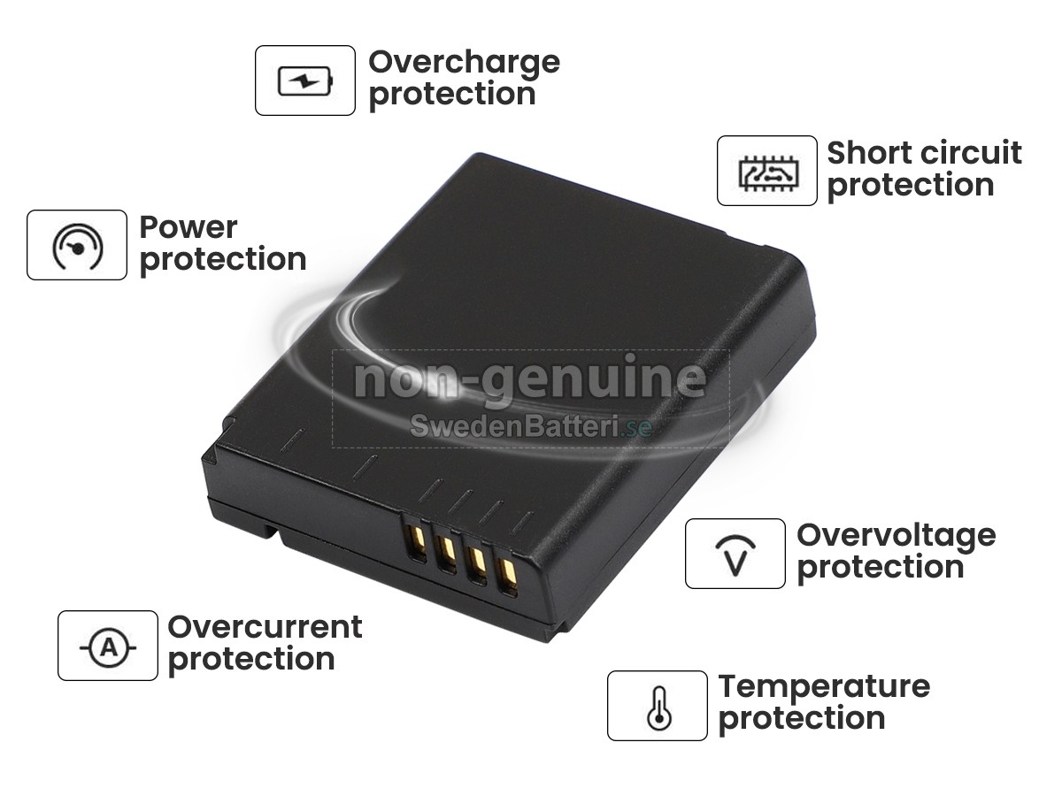 batteri till Panasonic DMW-BCJ13E