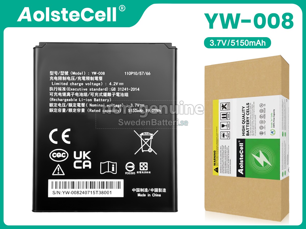 batteri till PAX YW-008