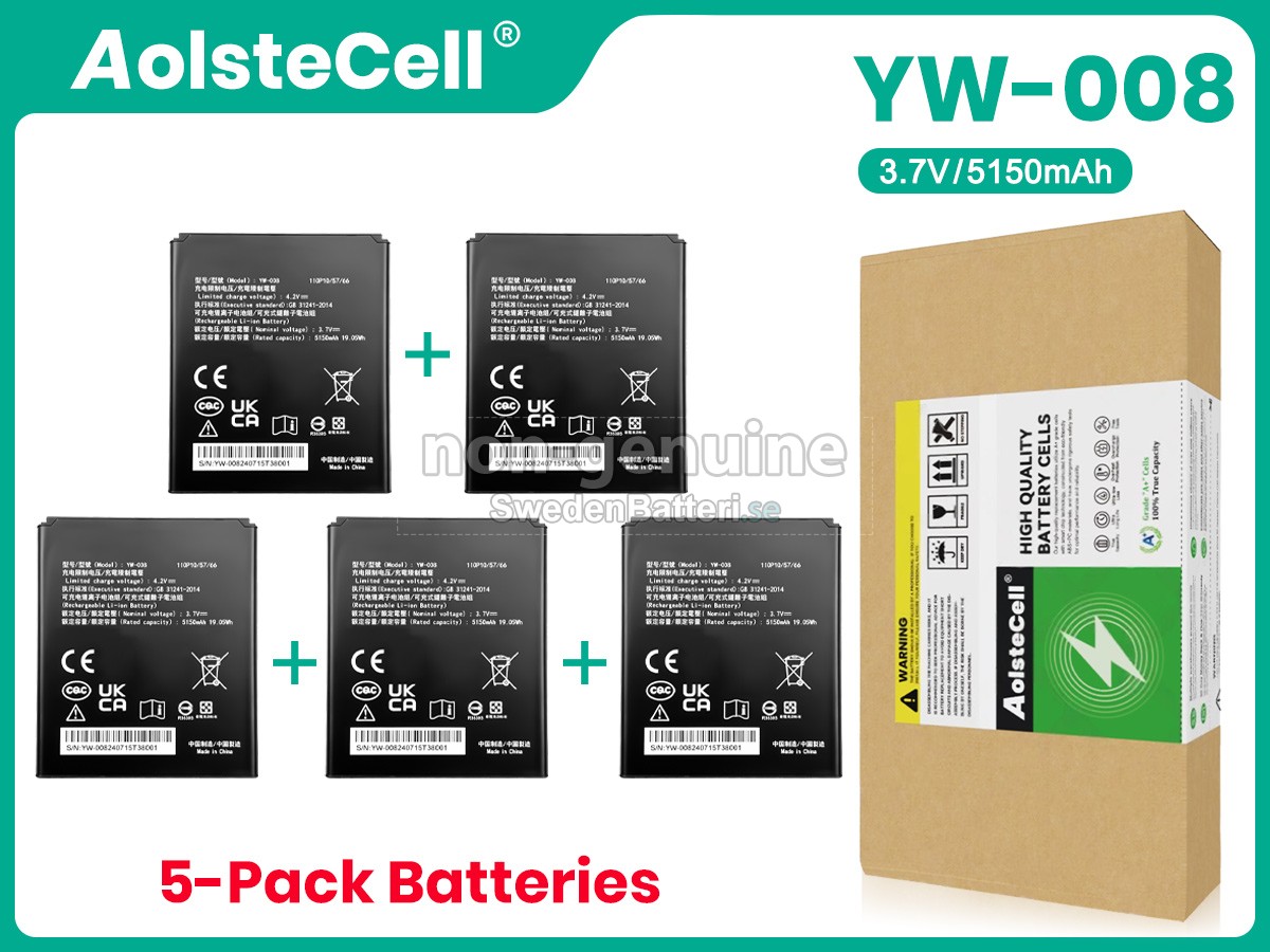 batteri till PAX YW-008