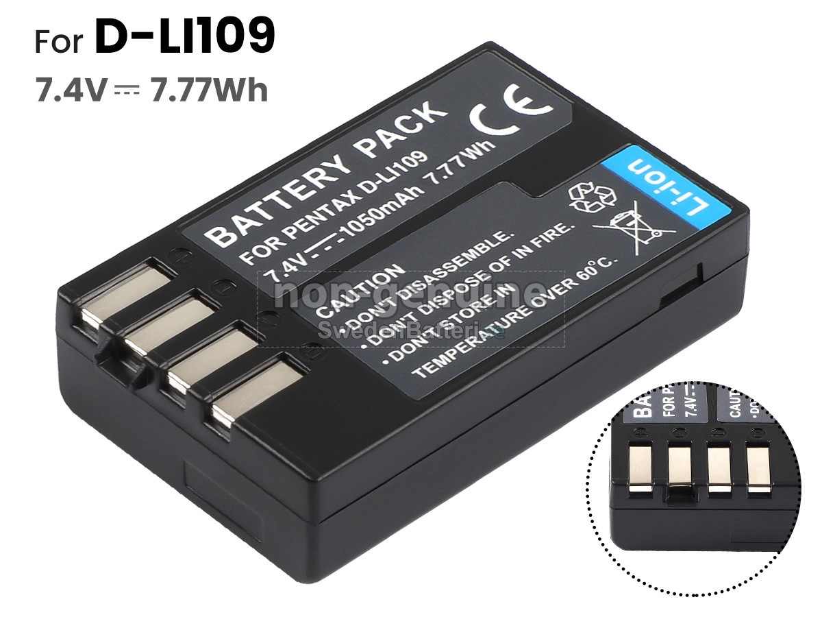 batteri till PENTAX K-50