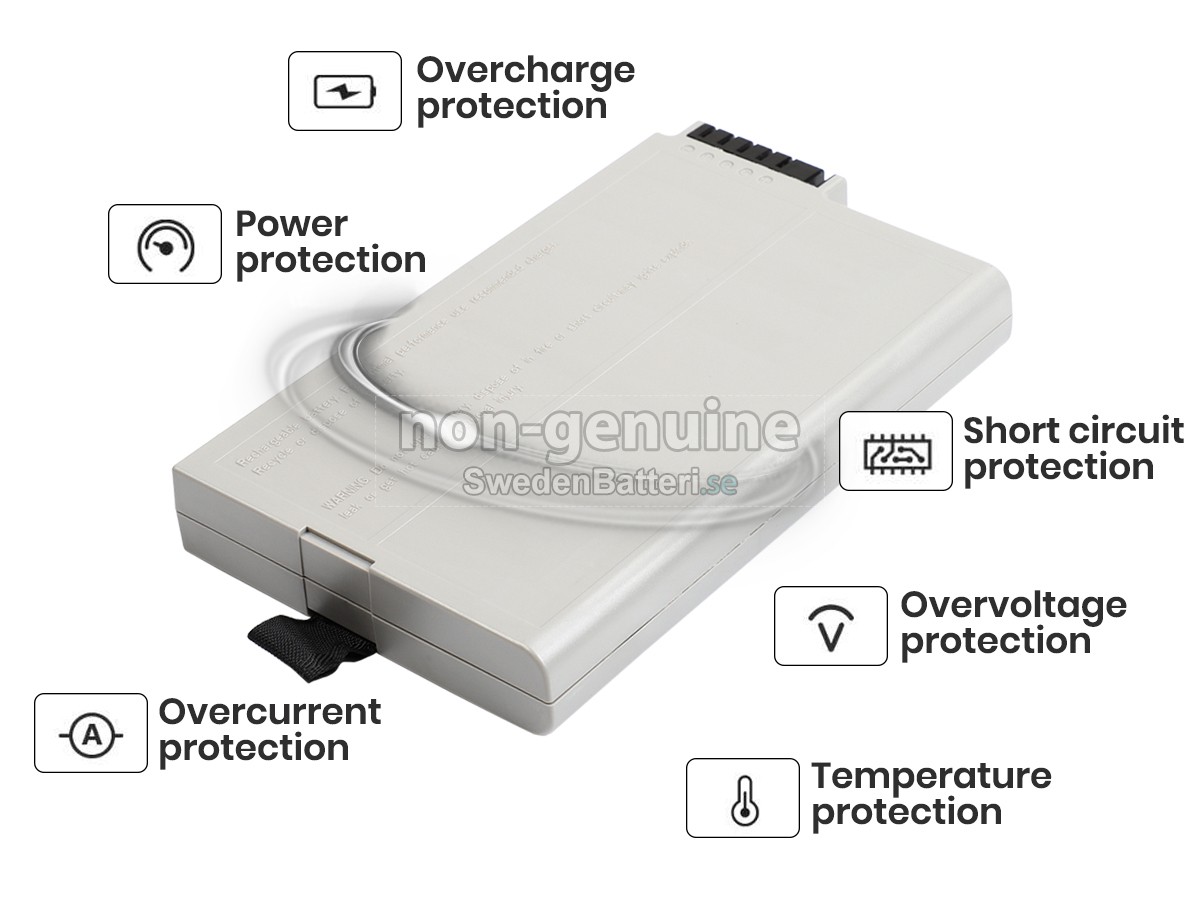 batteri till Philips INTELLIVUE M8001A