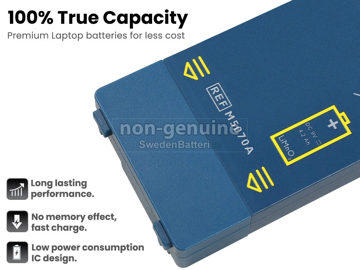 batteri till Philips HEARTSTART ONSITE DEFIBRILLATOR M5066A