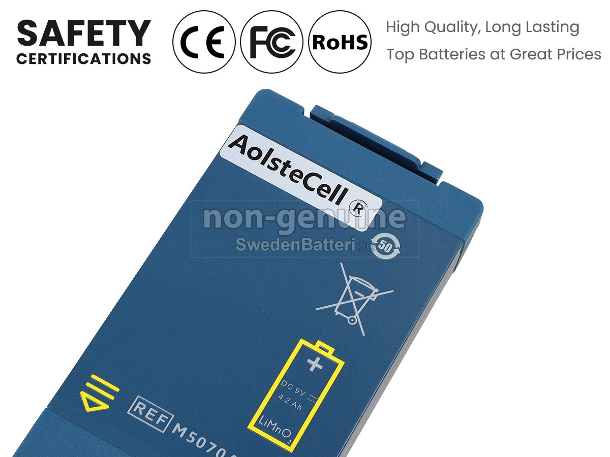 batteri till Philips HEARTSTART ONSITE DEFIBRILLATOR M5066A