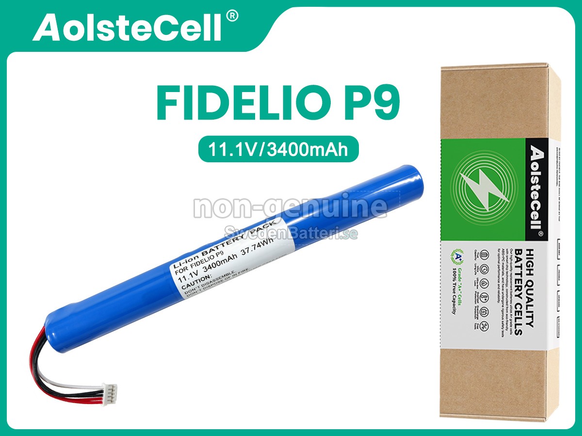 batteri till Philips P9BLK/98