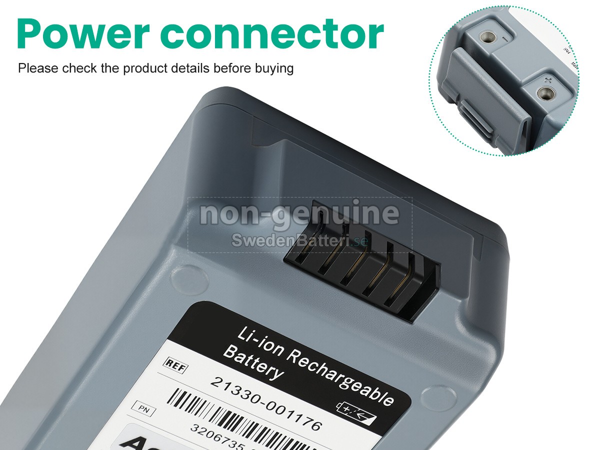 batteri till Physio Control 21330-001176