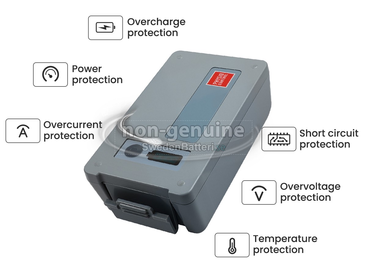 batteri till Physio Control 21330-001176