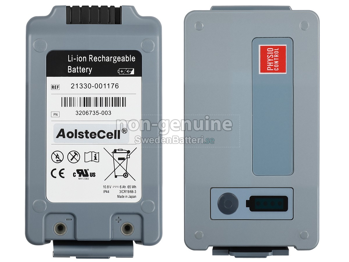 batteri till Physio Control 21330-001176