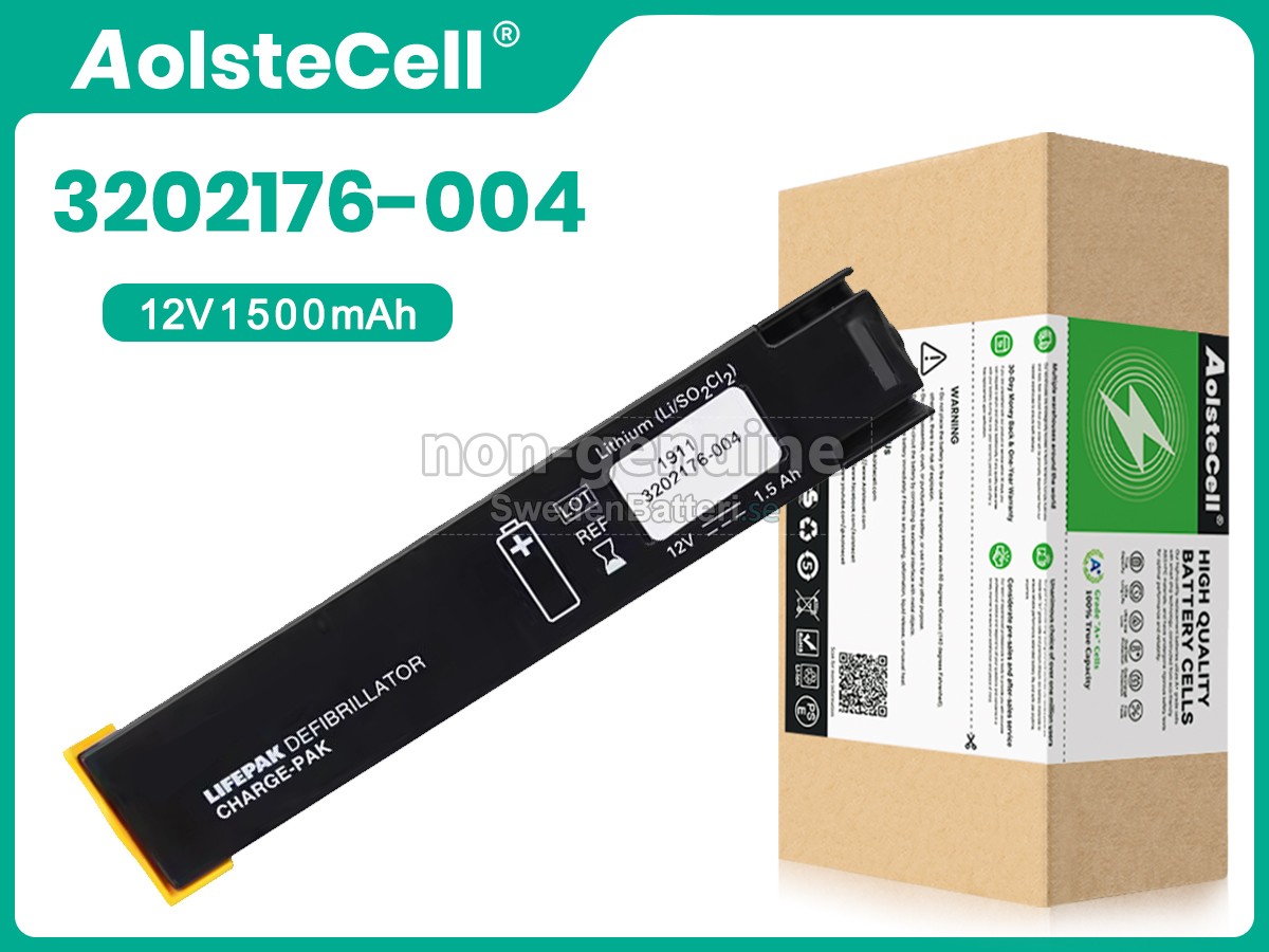 batteri till Physio Control 3202176-010