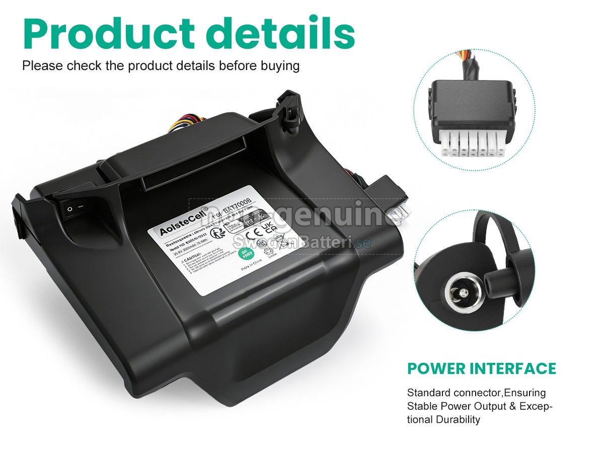 batteri till Robomow BAT7000B