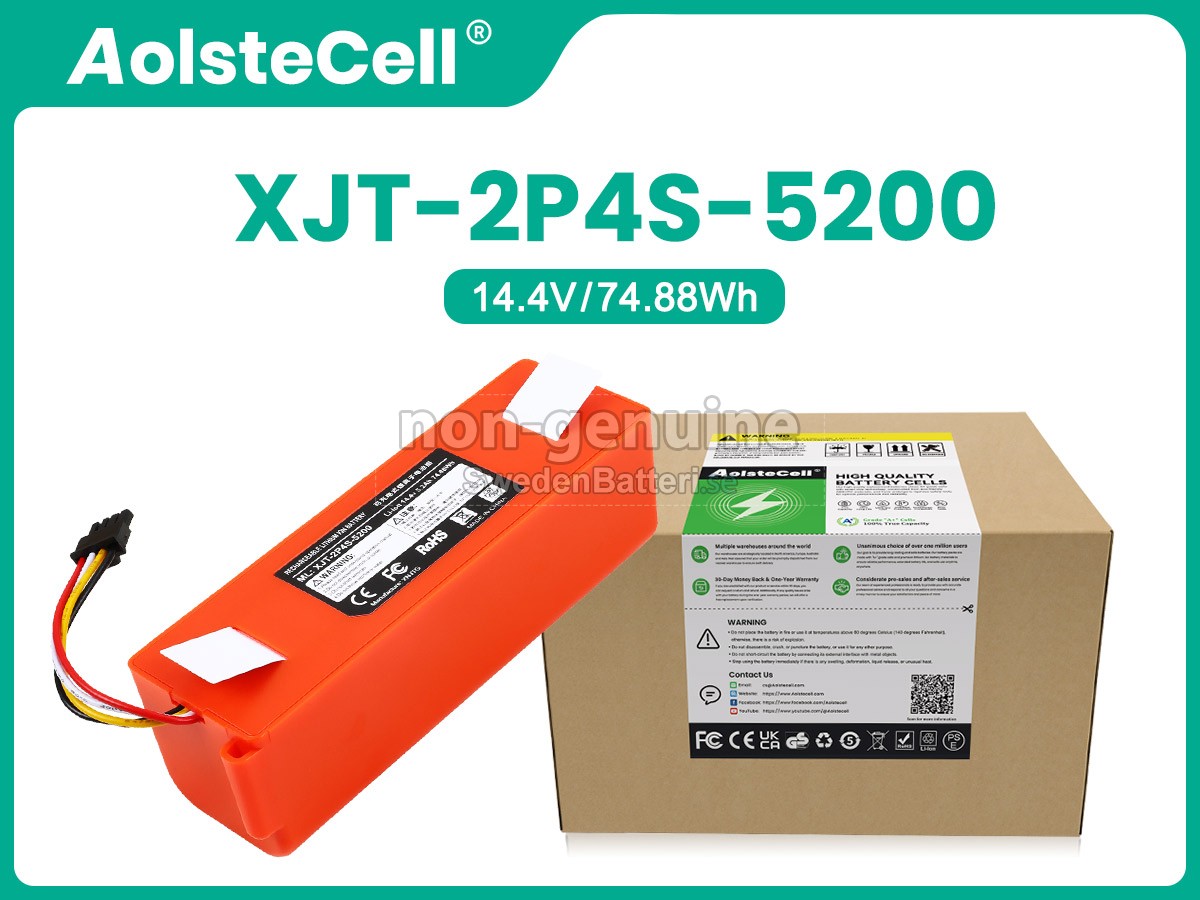 batteri till Roborock MOP 2 PRO PLUS