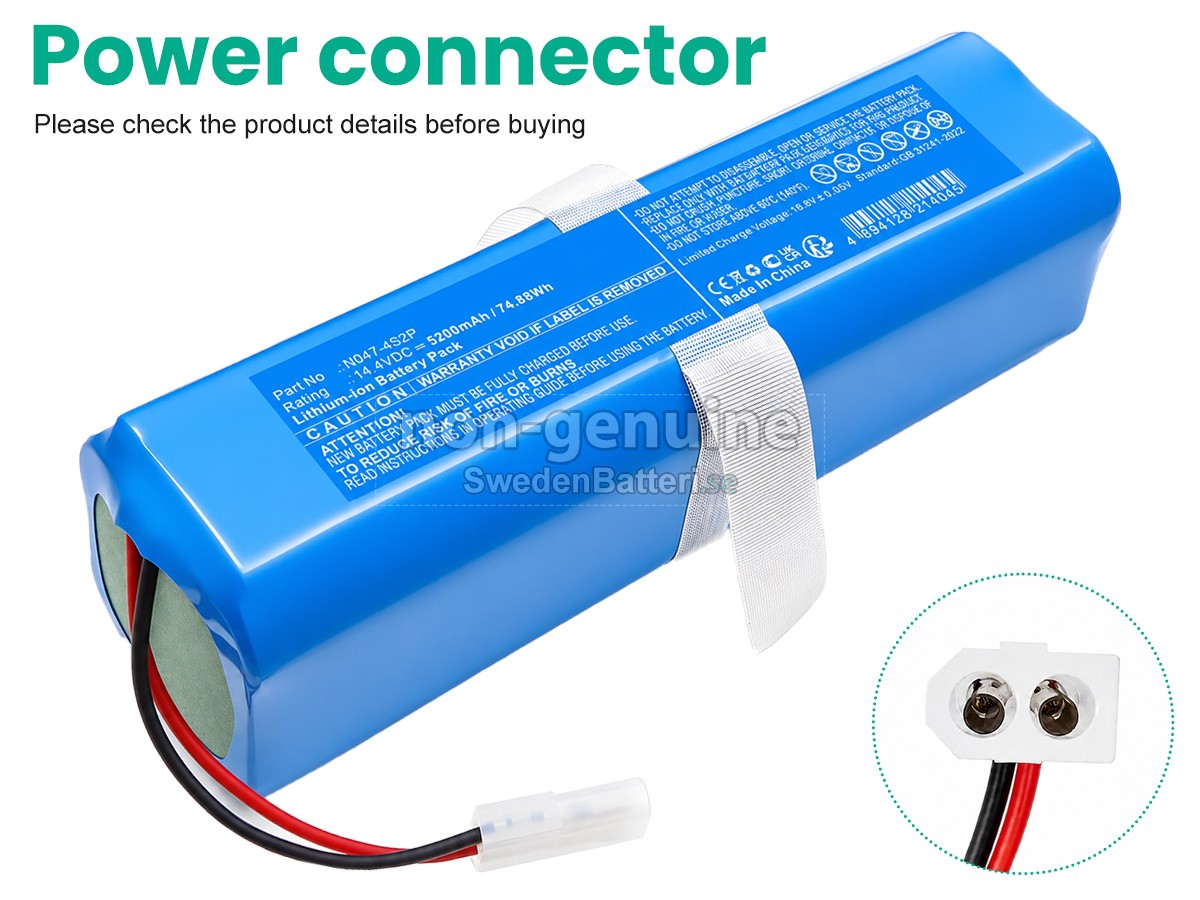 batteri till Rowenta N047-4S2P