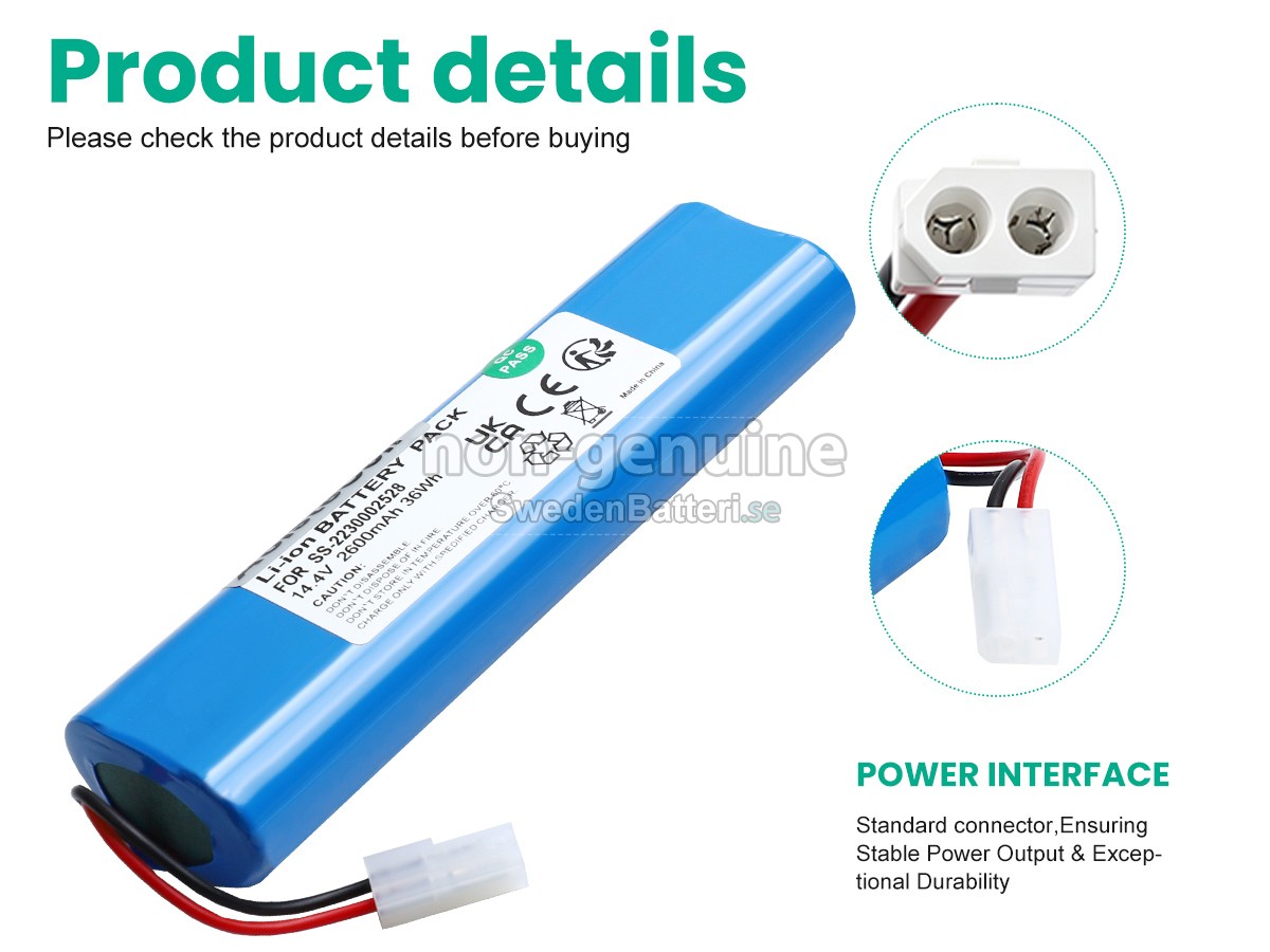 batteri till Rowenta SS-2230002529