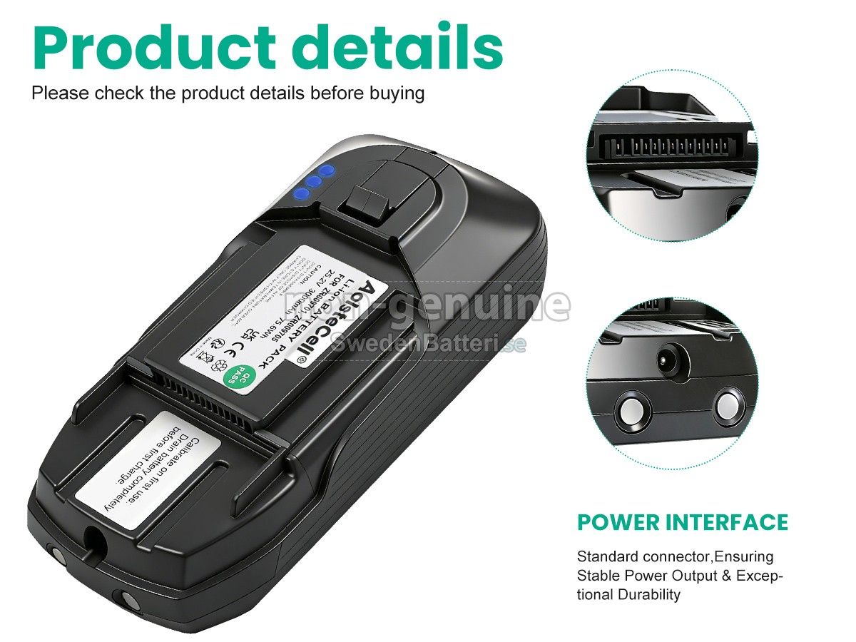 batteri till Rowenta X-FORCE FLEX 11.60 RH9829