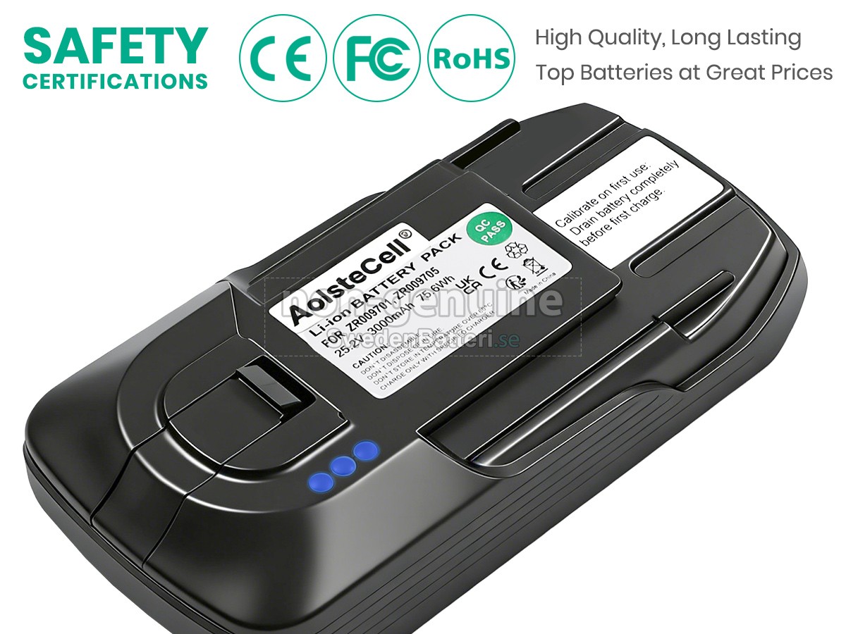 batteri till Rowenta X-FORCE FLEX 11.60 RH9829