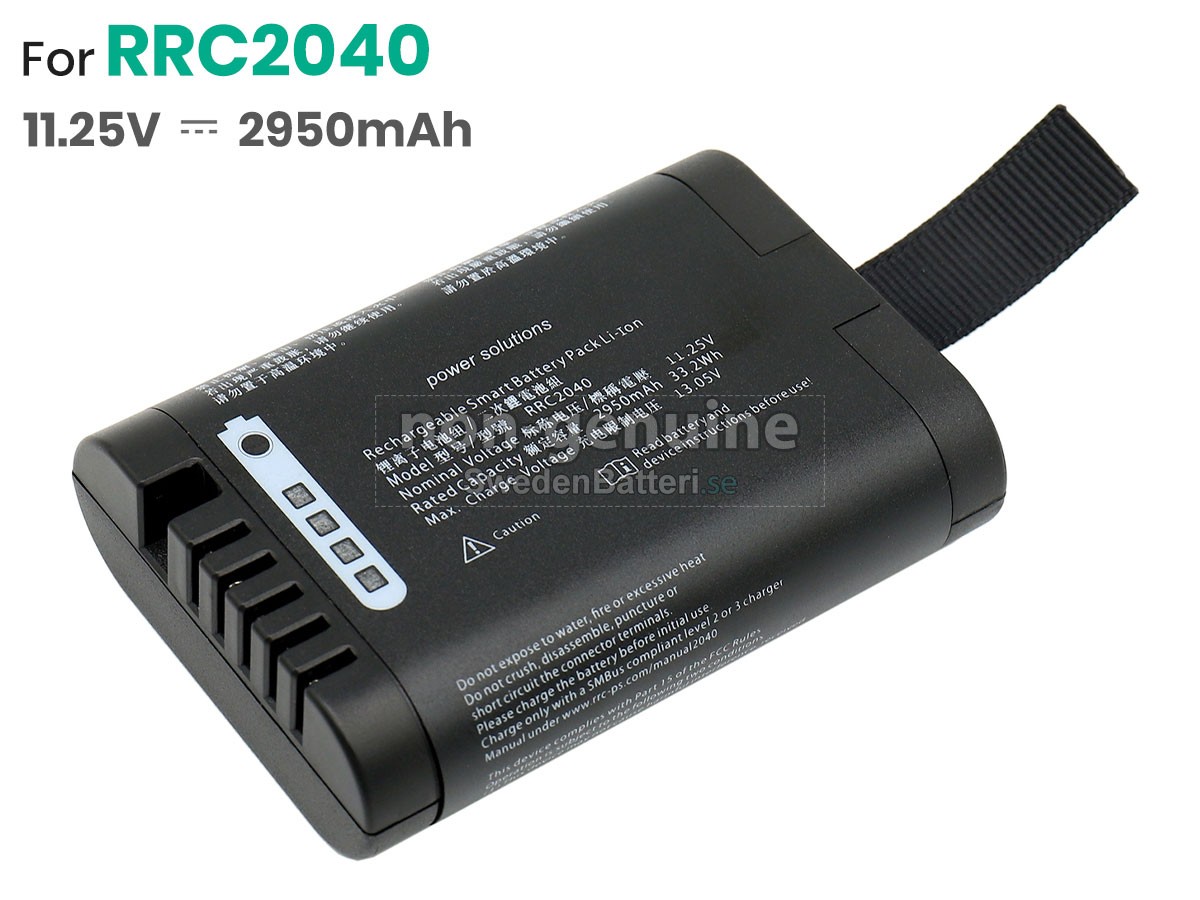 batteri till RRC RRC2040