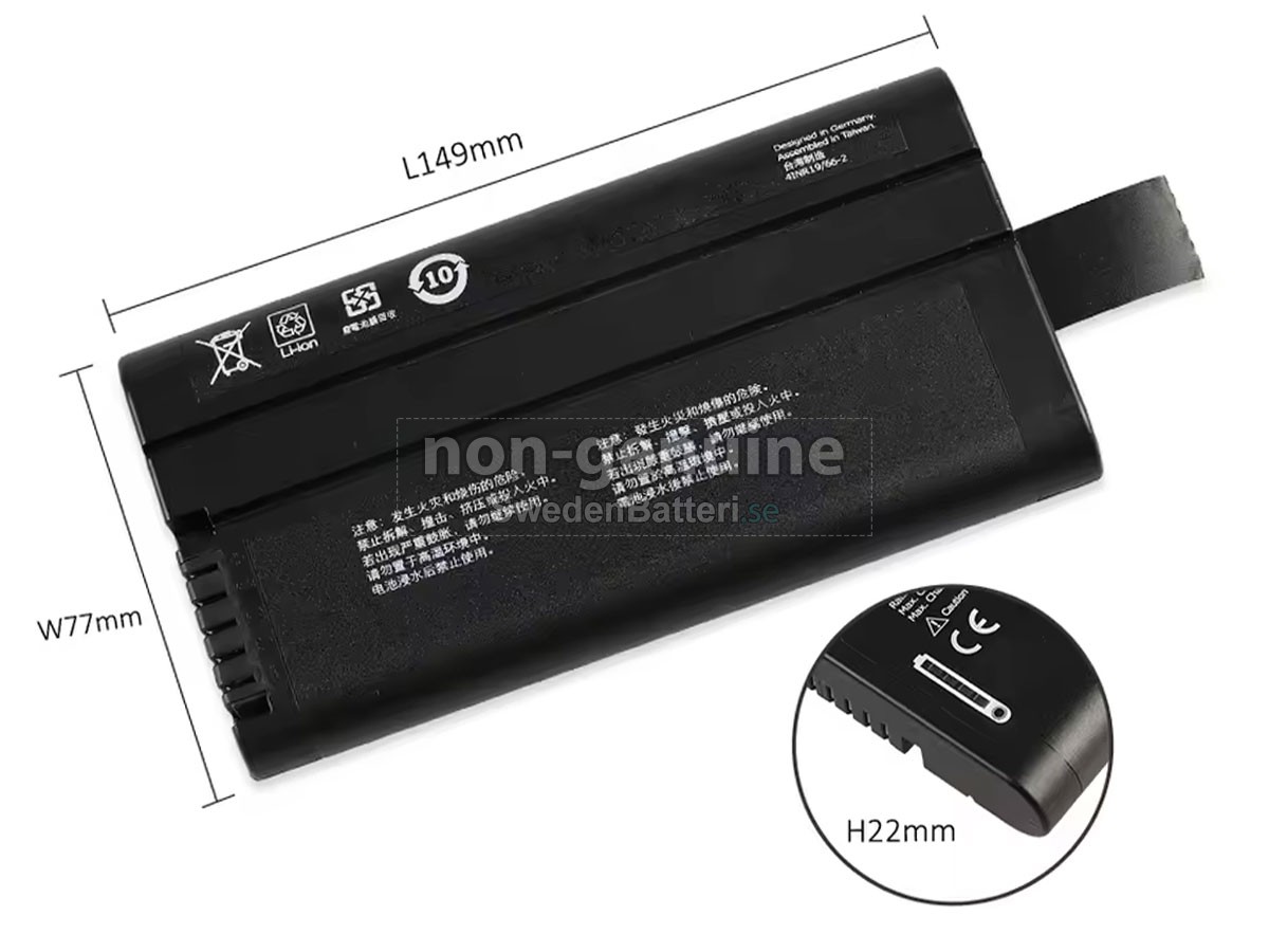 batteri till RRC 410148-03