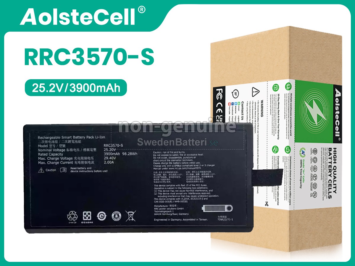 batteri till RRC RRC3570-S