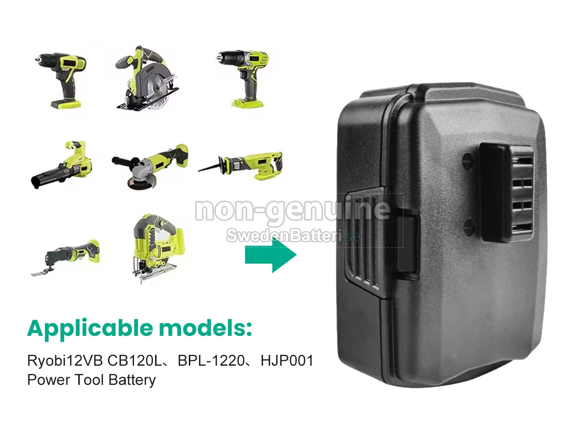 batteri till Ryobi CB120L