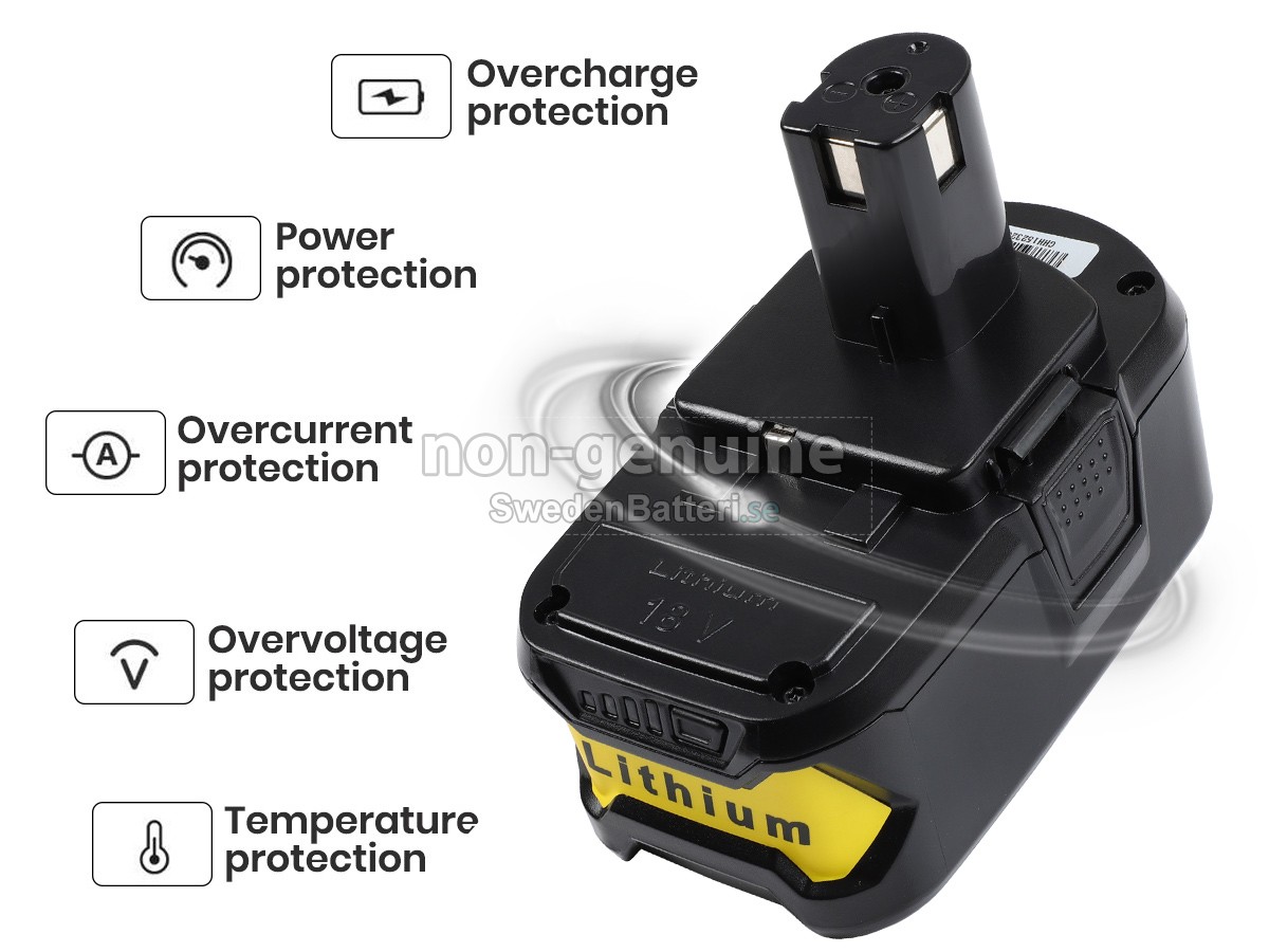 batteri till Ryobi CRP-1801/DM