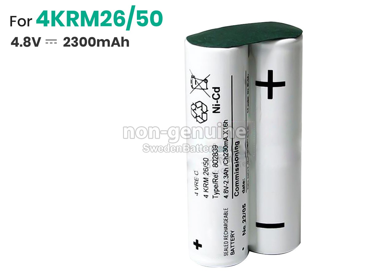 batteri till SAFT 4KRM26/50