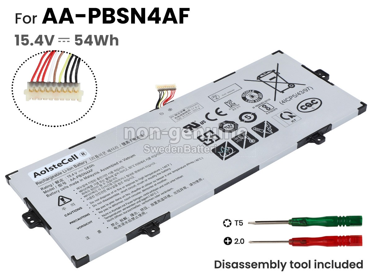 batteri till Samsung AA-PBSN4AF