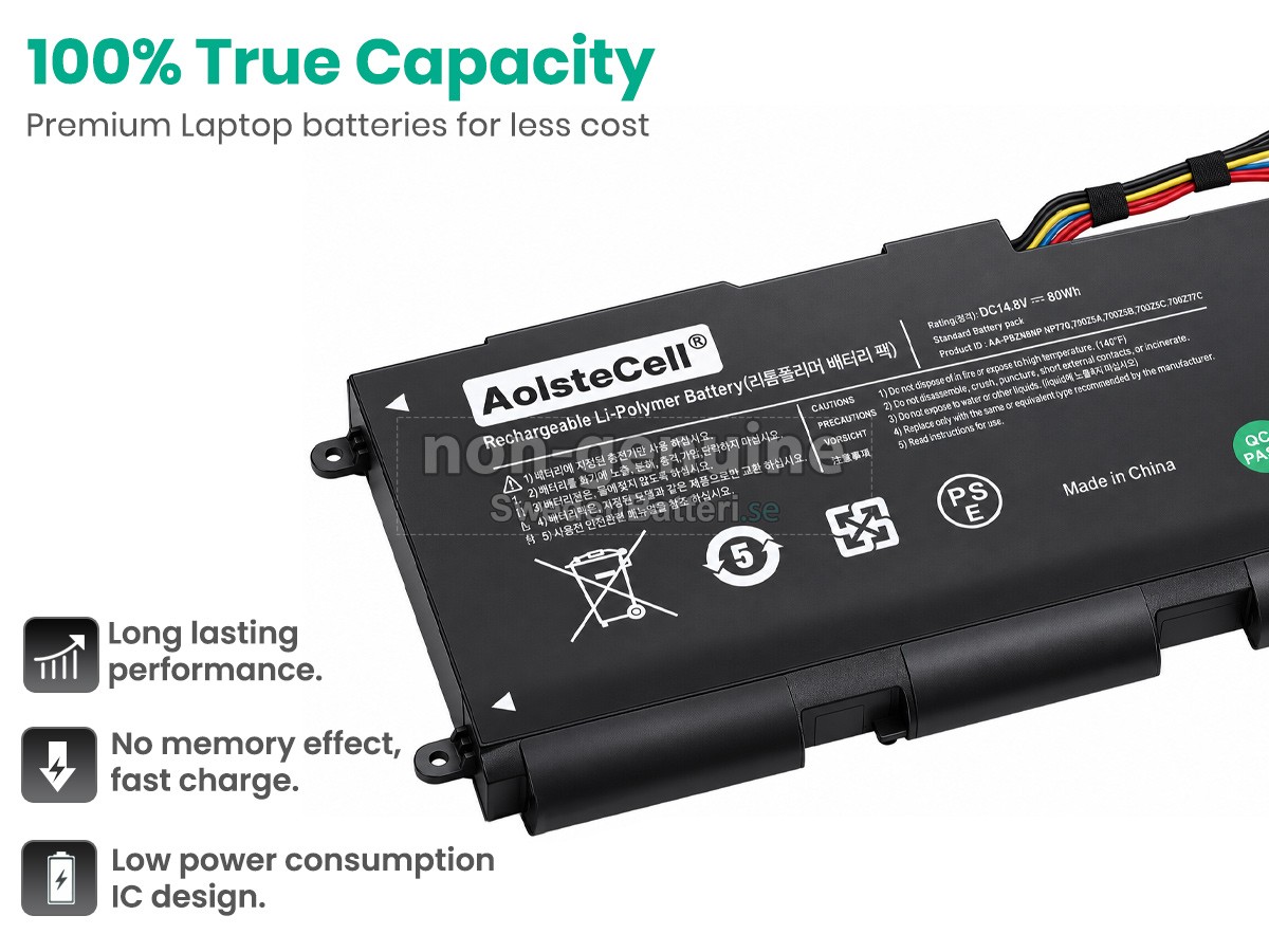 batteri till Samsung NP700Z7C-S04DE