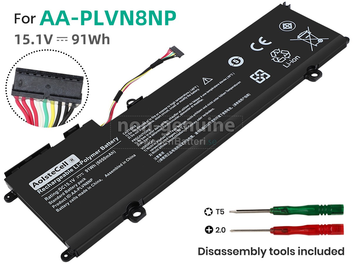 batteri till Samsung NP880Z5E-X01HK