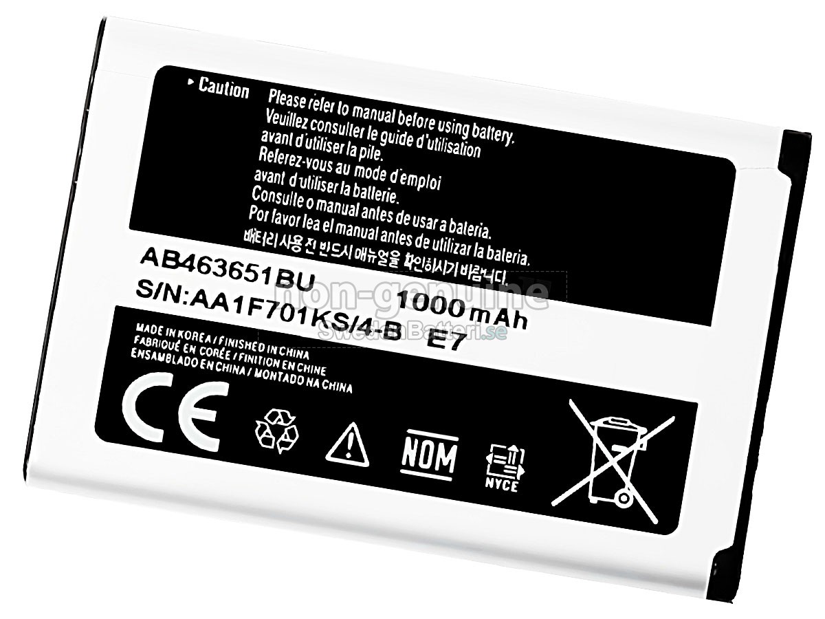 batteri till Samsung STAR NANO 3G
