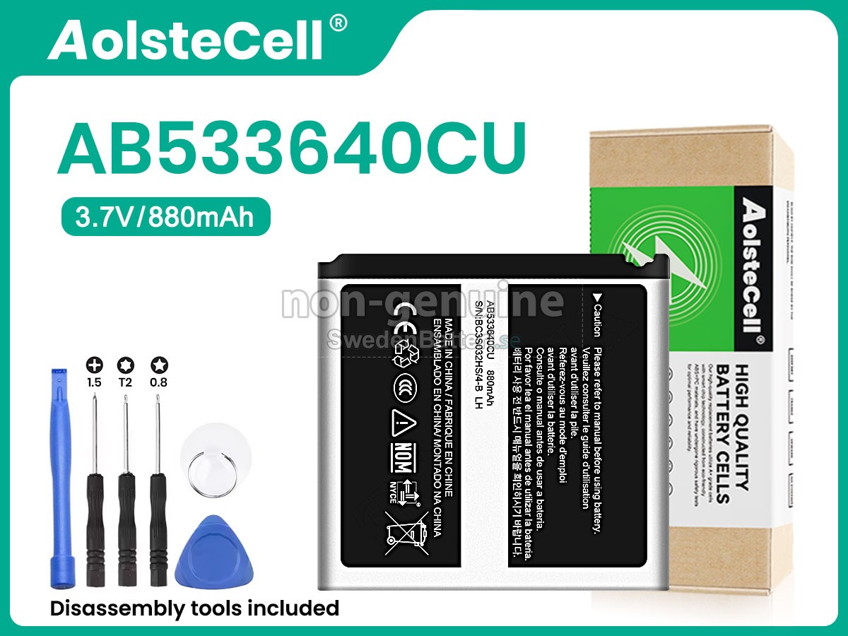 batteri till Samsung AB533640CU