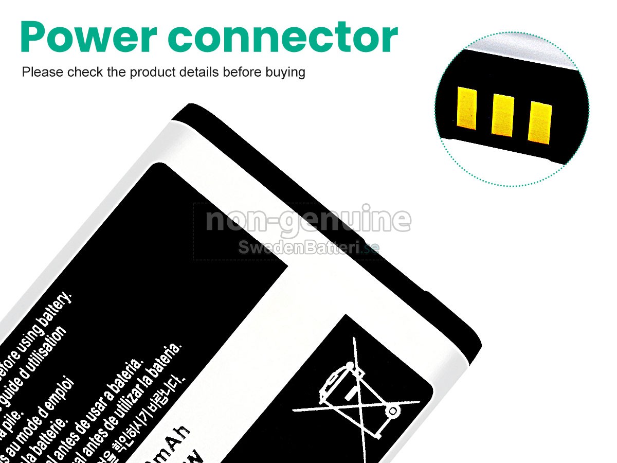 batteri till Samsung SGH-A847