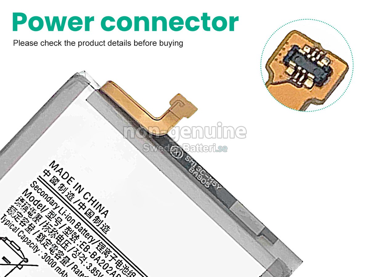 batteri till Samsung A102U