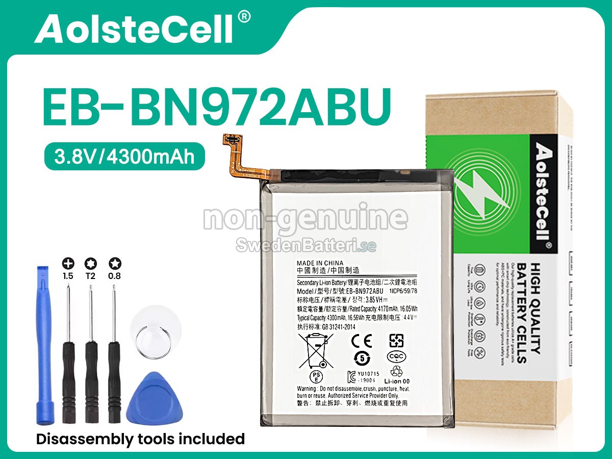 batteri till Samsung NOTE 10+