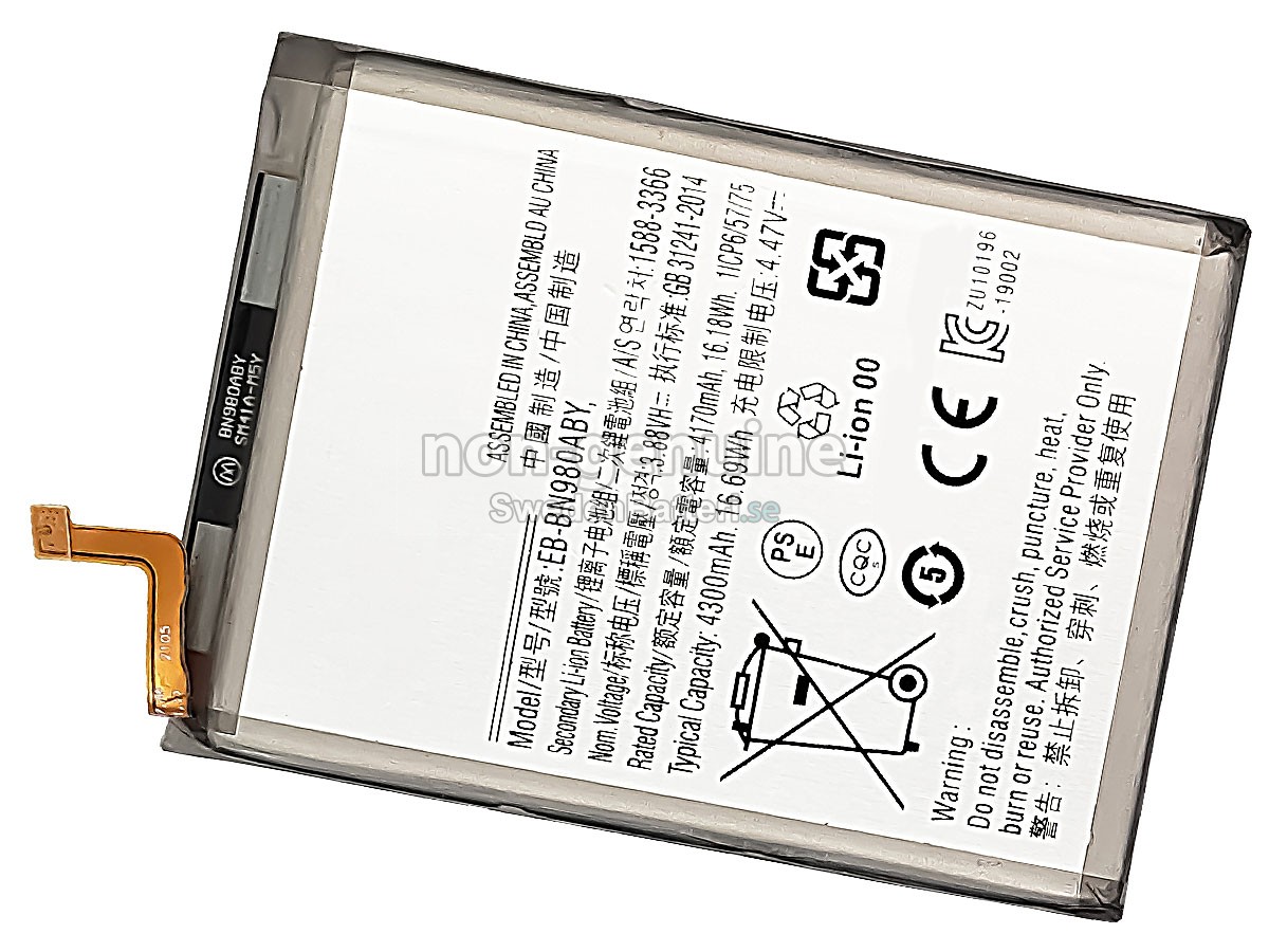 batteri till Samsung SM-N981U1