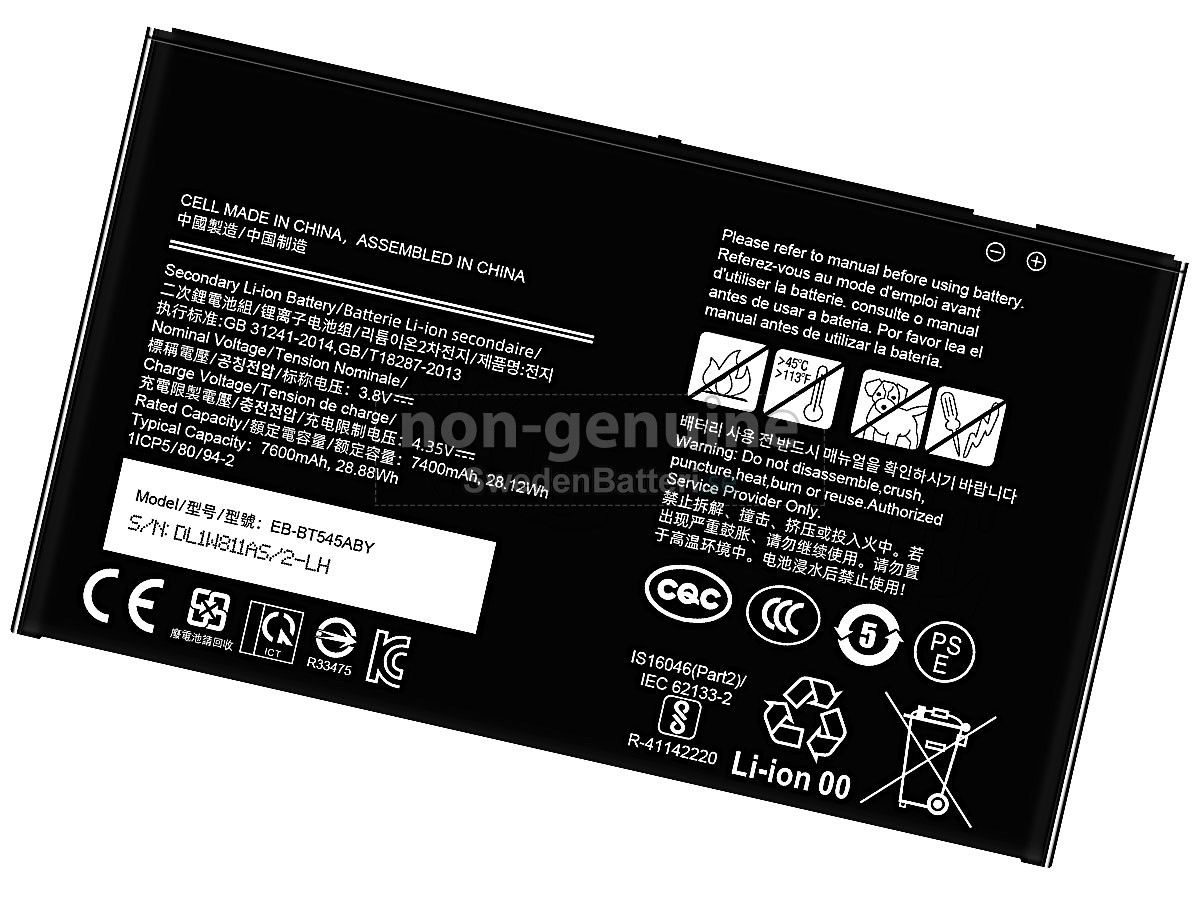 batteri till Samsung TAB ACTIVE4 PRO