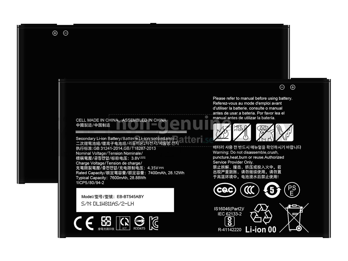 batteri till Samsung TAB ACTIVE4 PRO