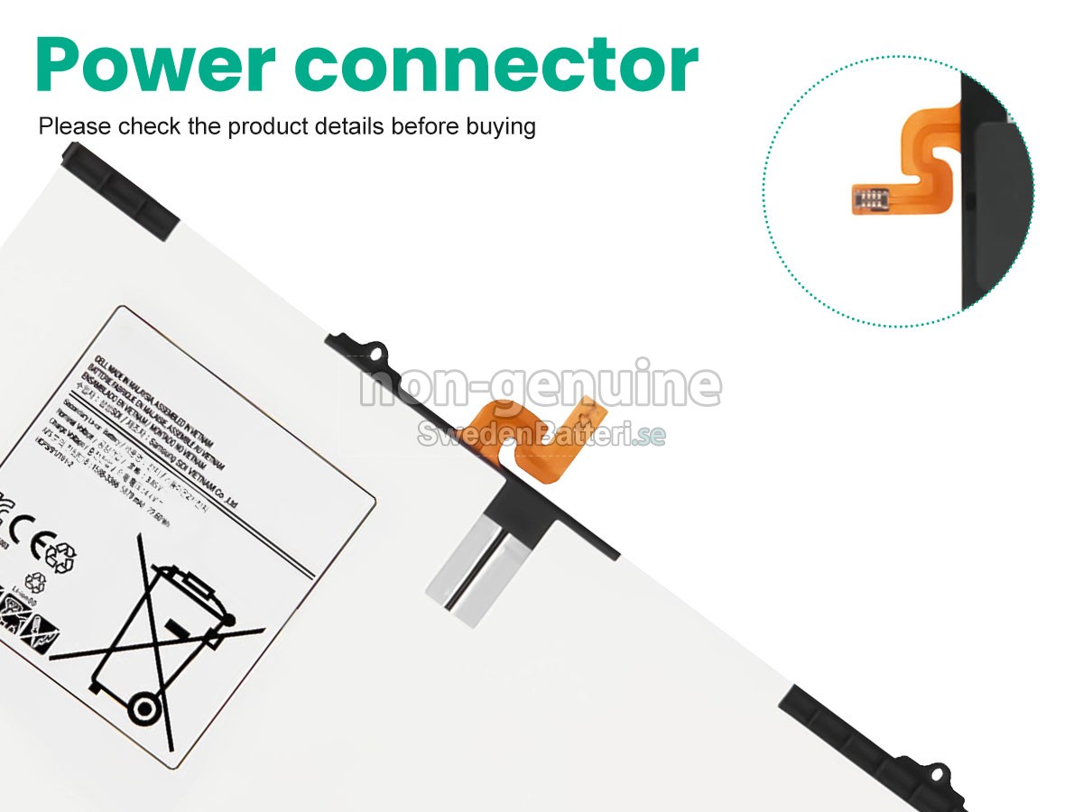 batteri till Samsung Galaxy TAB S2 9.7 LTE-A
