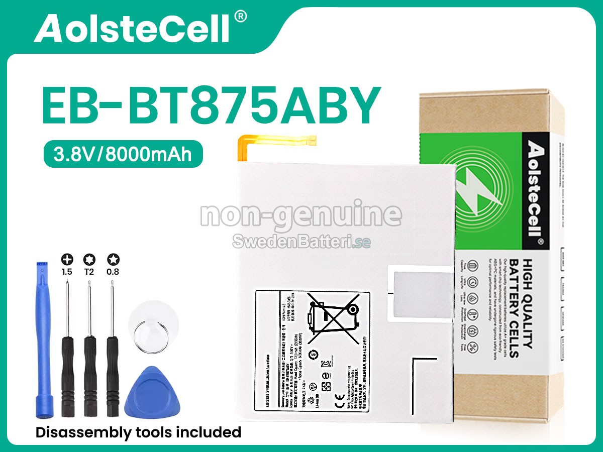 batteri till Samsung SM-T875