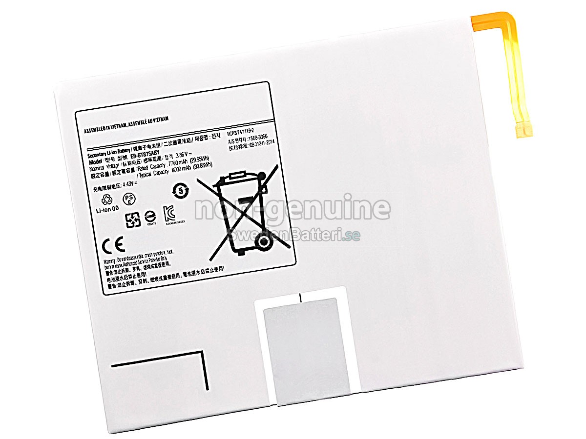 batteri till Samsung SM-T875