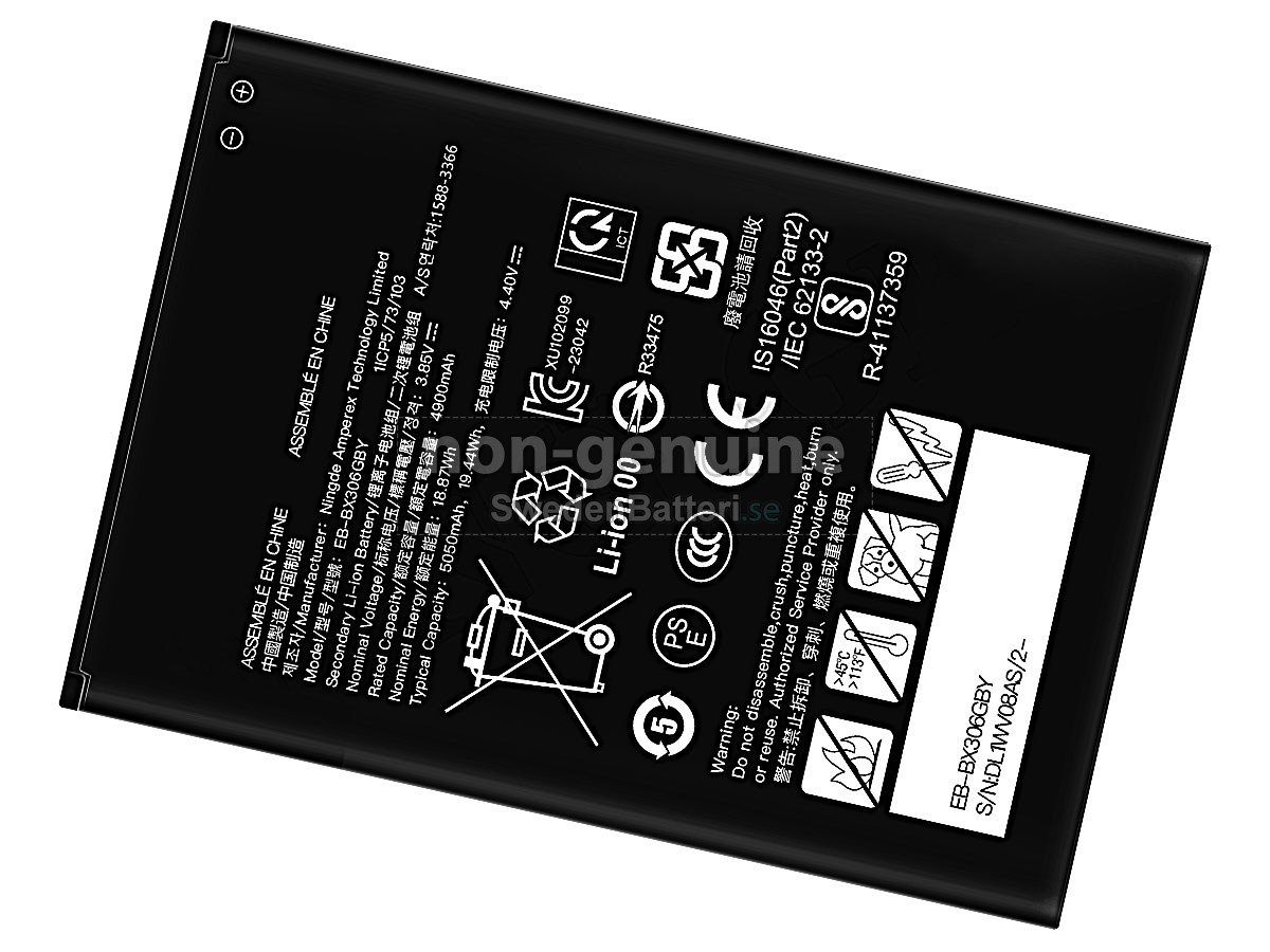 batteri till Samsung Galaxy TAB ACTIVE5 SM-X30