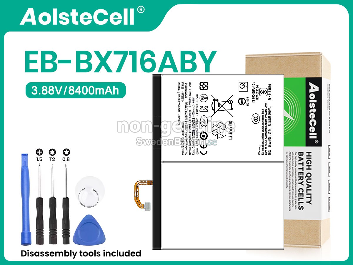 batteri till Samsung Galaxy TAB S9 SM-X710
