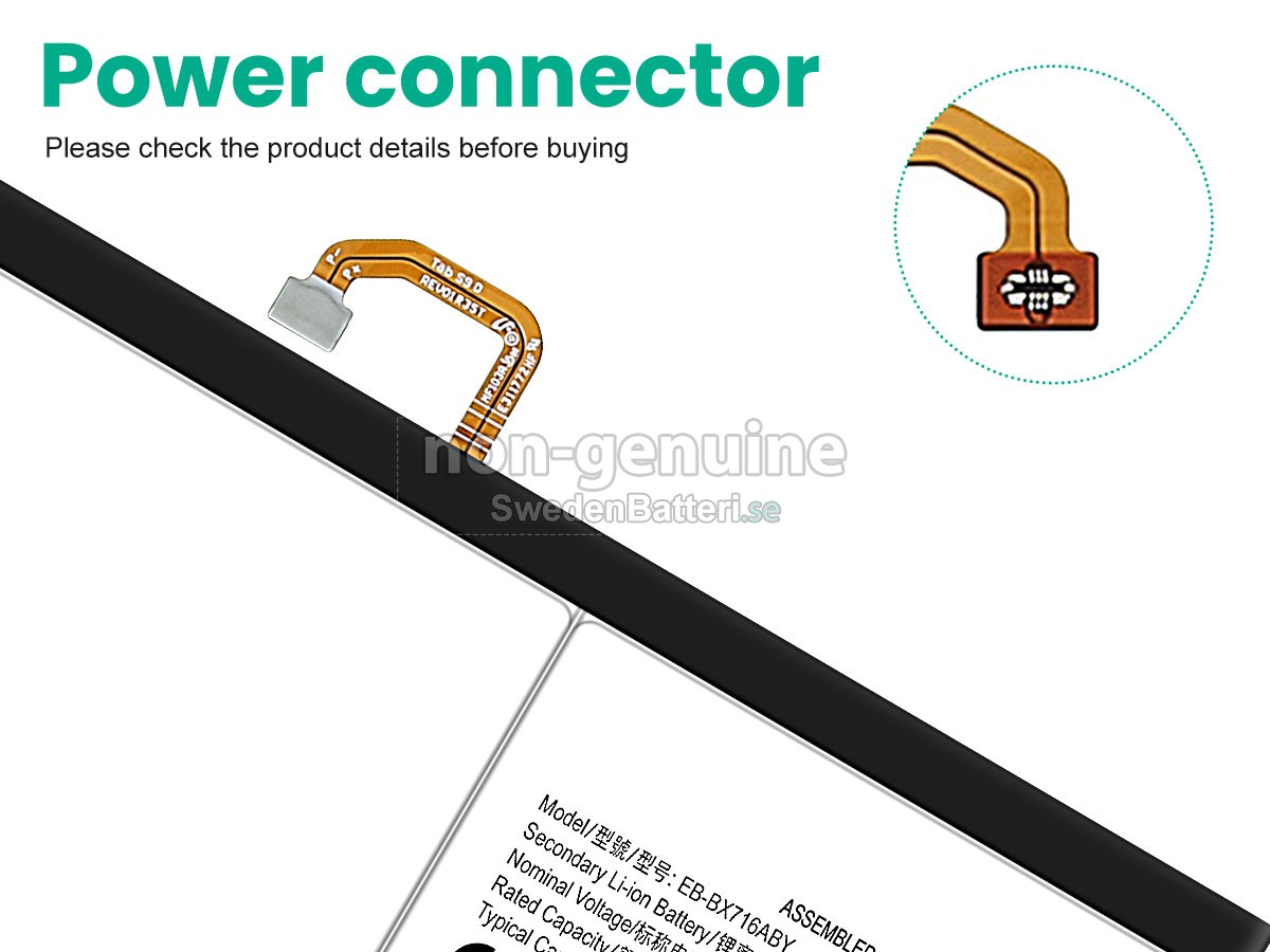 batteri till Samsung Galaxy TAB S9 SM-X710