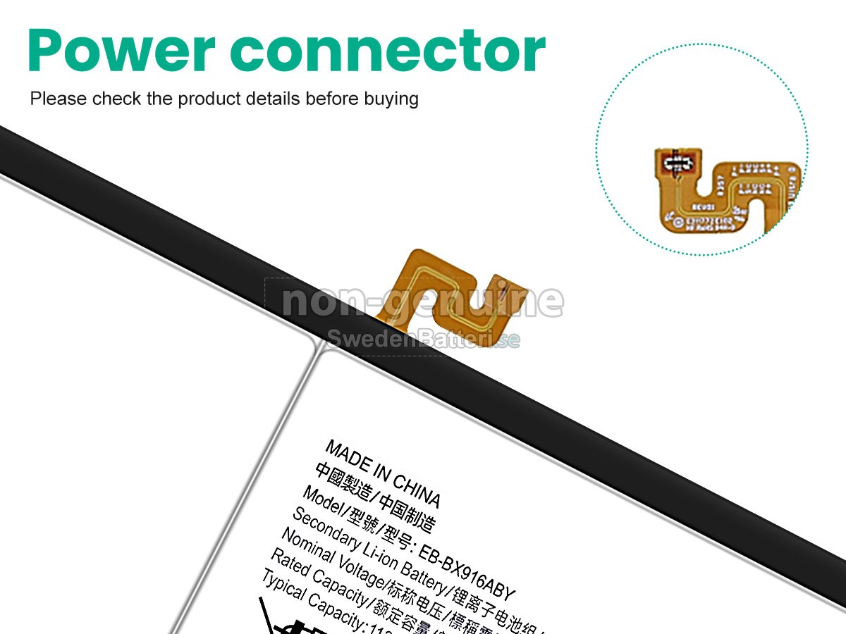 batteri till Samsung Galaxy TAB S8 ULTRA SM-X900