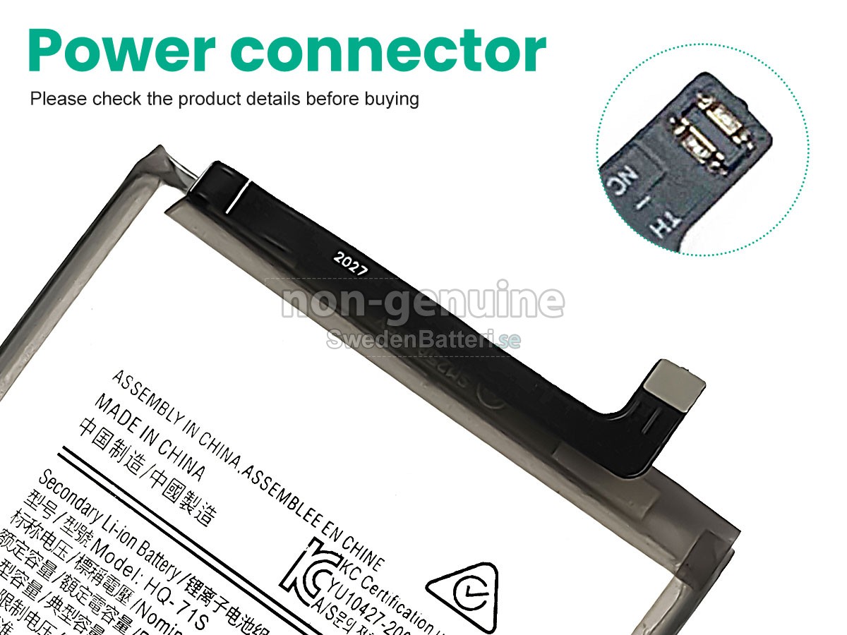 batteri till Samsung SM-M115