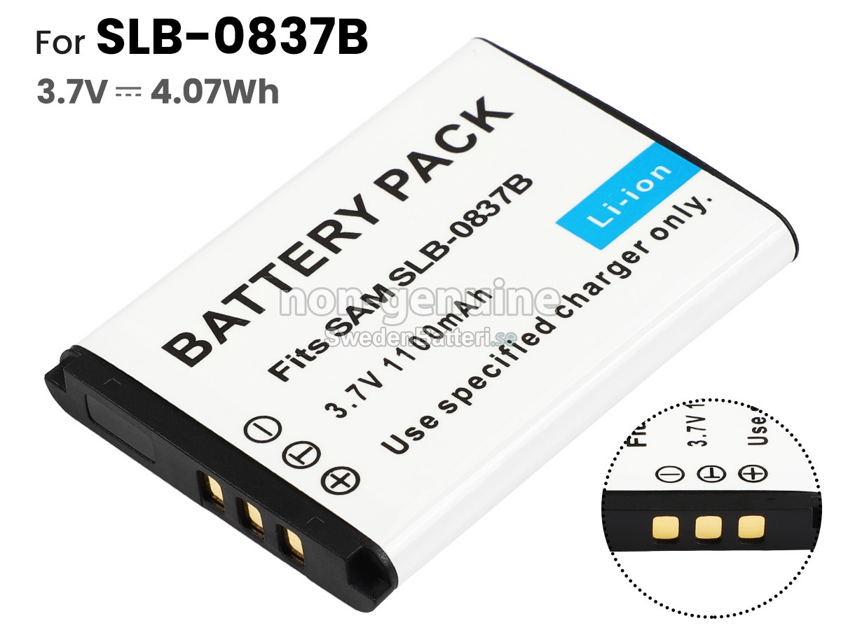 batteri till Samsung DIGIMAX L83T