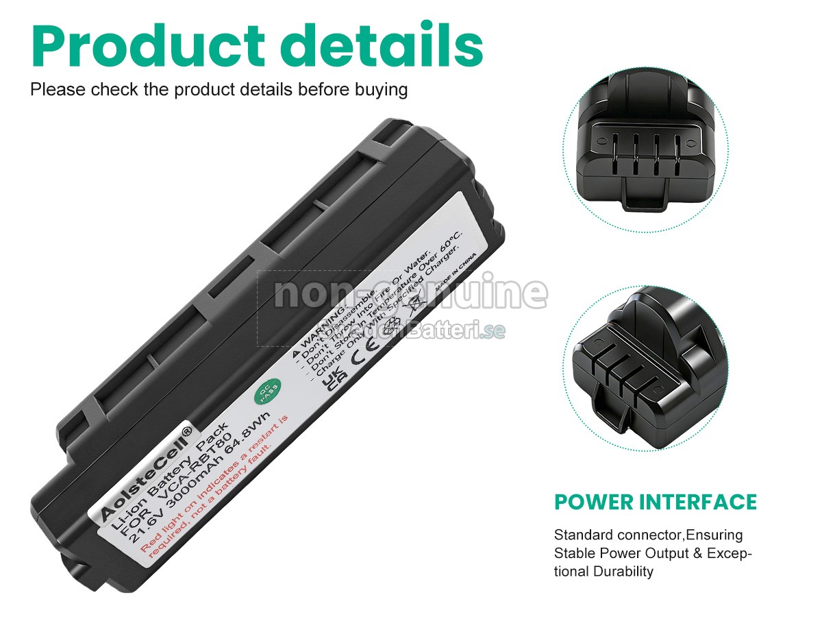 batteri till Samsung JET BOT
