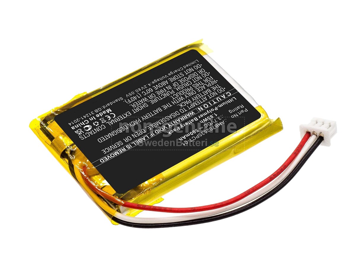 batteri till Sennheiser M3AEBT